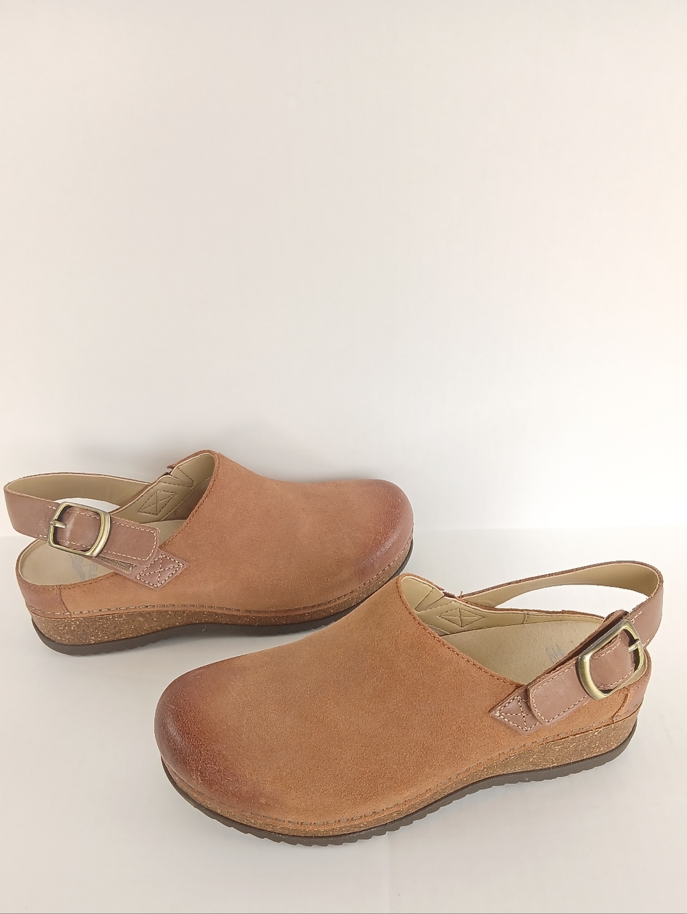 Dansko Merrin Leather Slingback Clog Size 37 - Picture 2 of 9